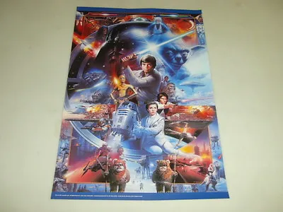 $39.99 • Buy Star Wars 20th Anniversary Poster 1997 Skywalker Leia R2d2 Yoda Tsuneo Sanda >>>